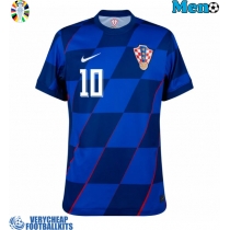 Croatia Luka Modric #10 Replica Away Shirt Euro 2024 Short Sleeve